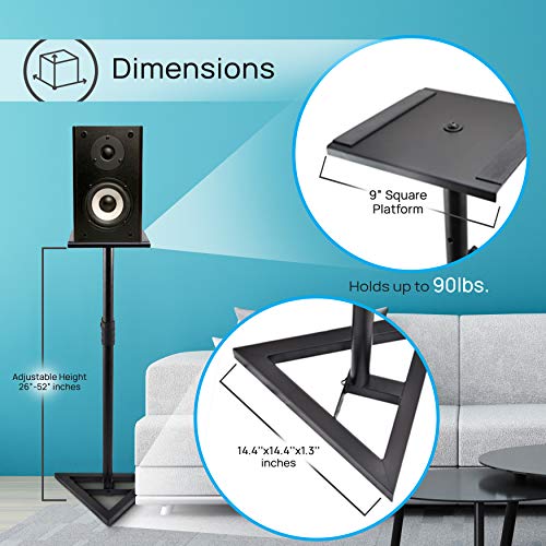 1 Pyle+Sonos+Speaker+Stand+Holder