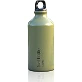 ELICTECH Outdoor Fuel Bottle in Orange, Aluminum Alloy Container with Leak-Proof Cap and O-Ring, Compact and Durable Storage for Camping, Hiking, and Backpacking (Military Green, 530ml)