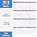 AT-A-GLANCE 2019 Yearly Wall Calendar, 36