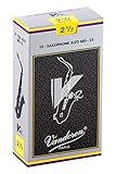 Vandoren SR6125 Alto Sax V.12 Reeds Strength 2.5; Box of 10