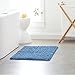 Pinzon 100% Cotton Looped Bath Rug with Non-Slip Backing - 21 x 34 inch, Marine