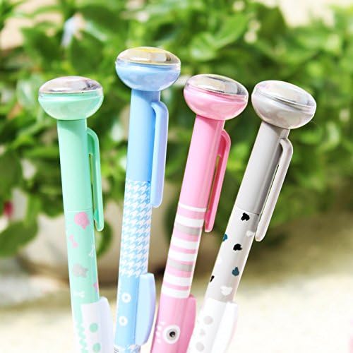 Angelangel 8 pcs Cute Novelty Kawaii Fancy Cartoon Cool Mechanical Pencils 0.5MM Set Gifts Prizes For Kids School Teens Kindergarten Family