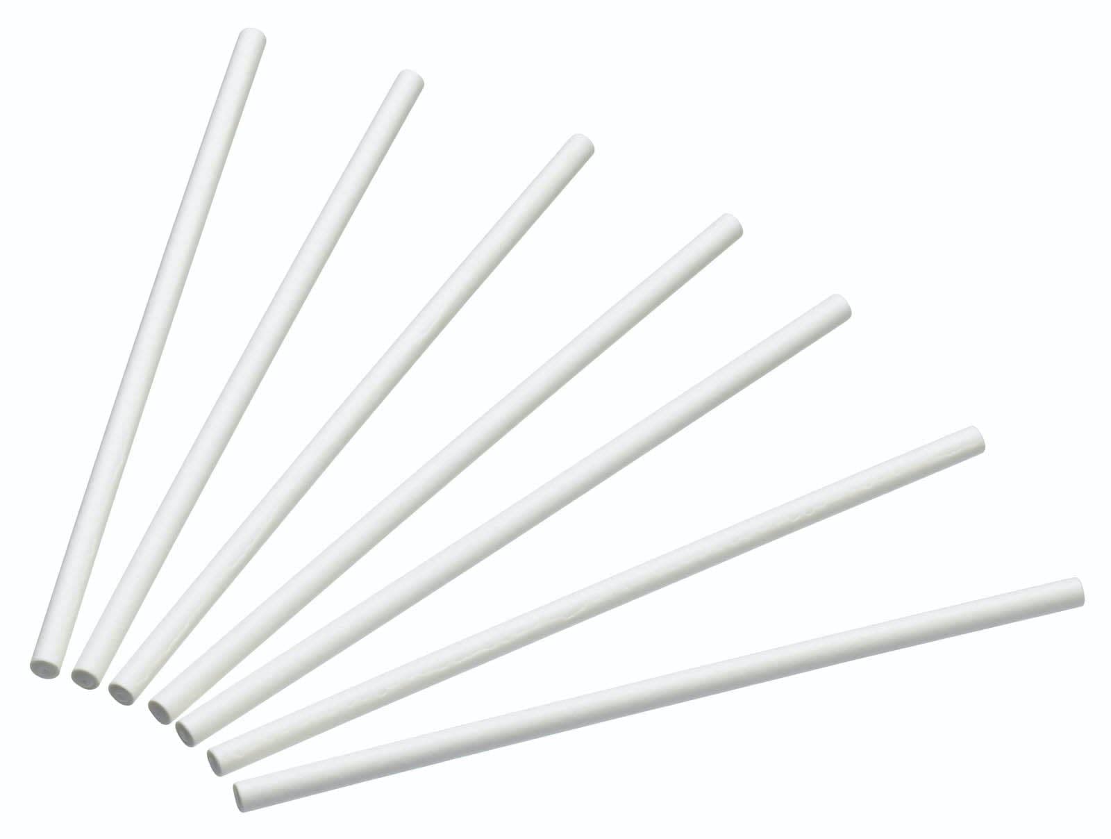 KitchenCraft Sweetly Does It Cake Pop Sticks, Paper, White, Pack of 5, 1 x 3 x 3 cm