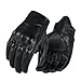 Full finger Goat Skin Leather Touch Screen Motorcycle Gloves Men/Women S,M,L,XL,XXL (Non-Perforated, S)