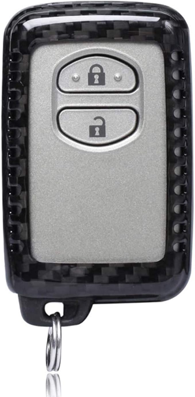 Amazon.com: YTF-Carbon Carbon Fiber Key Fob Protective Case cover for ...