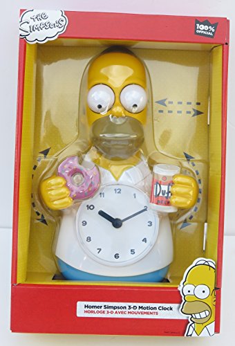 The Simpson, 3D motion wall clock, size 8