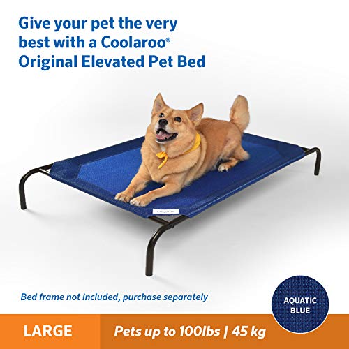 Coolaroo The Original Elevated Pet Bed Replacement Cover, Large