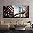 3 Piece Canvas Wall Art - Manhattan Bridge Seen from a Narrow Alley Enclosed by Two Brick Buildings - Modern Home Art Stretched and Framed Ready to Hang - 24"x36"x3 Panels