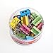 Comix Binder Clips, Emojis Pattern,Coated Paper Clips, 5 Size(3/4