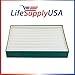 HEPAtech Filter Replacement Compatible with Hunter 30936 Quiet Flo Air Purifiers 30058 30085 30090 30095 30105 30117 30119 30130 36095 36117 36127 37090 30999 by LifeSupplyUSA