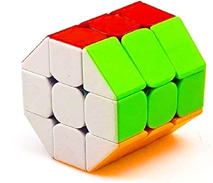 Toy Arena Rubiks Rubix Barrel High Speed Stickerless Magic Rubic Cube 3x3x3