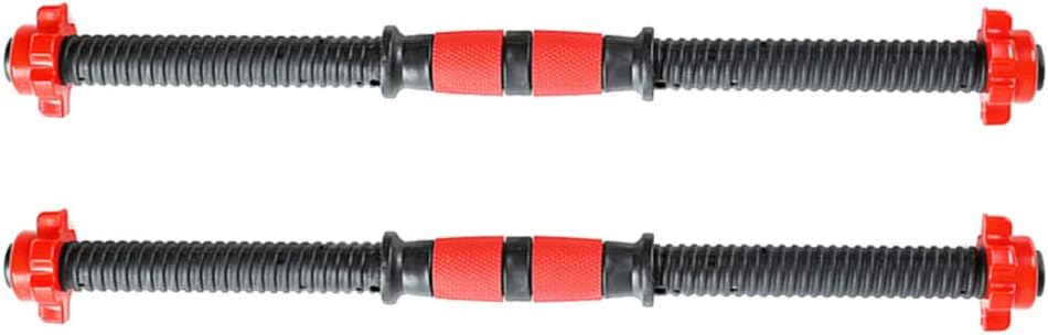 BESPORTBLE Pack of 2 Dumbbell Bars Handle Barbell Weight Lifting Spinlock Collar Set for Sport Workout Gym Training Random Color : Sports & Outdoors