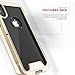 Zizo ION Series for iPhone Xs Max case Military Grade Drop Tested with Tempered Glass Screen Protector (Gold & Clear)