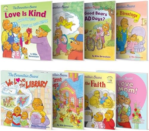 Amazon.com: The Berenstain Bears Values and Virtues Treasury: 8