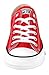 Converse Unisex Sneaker, Red, 6 US Men
