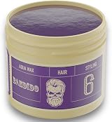 Bandido Hair Wax Aqua No.6 Violetta 125ml | Men Medium Hold Shine Look view 3