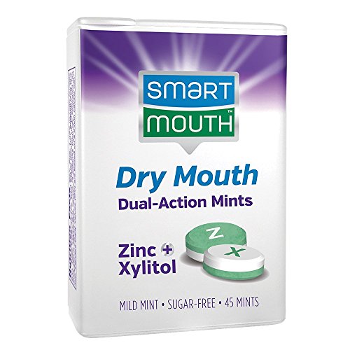 SmartMouth Dry Mouth DualAction Mints with Xylitol, 45 pieces Pricepulse