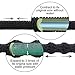 Expanding Garden Hose, YIHONG 100 Feet Expandable Water Hose with Strongest Triple Latex Core, 5000D Fabric Casing and All Solid Brass Connector, Flexible Water Hose and 9 Settings Nozzle Sprayer Set