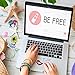 Cute Laptop Stickers for Girls 45Pcs,Funny Water Bottle Stickers Decals Waterproof for Hydro Flask,Computer,Mackbook,Notebook, Ipad,Mobile Phones[Not Random]
