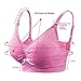 Surewin Womens Seamless Nursing Bra Breastfeeding Bralette with Remove Bra Pads Extenders
