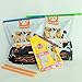 Plastic Bag Sealer Clips Sticks Chips by Trendy Cooks (12pcs), Keep Bags Air/Water Tight, Never Waste Food Again, No Moving Parts, Slim Sticks for Easy Storage, Fully Reusable (Mixed)