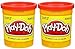 PLAY-DOH Compound Red - Two, 5 oz Cans (10 oz)