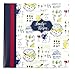 C.R. Gibson French Family Recipes Book With Tabbed Dividers and Sheet Protectors, 9.5'' W x 9.5'' H