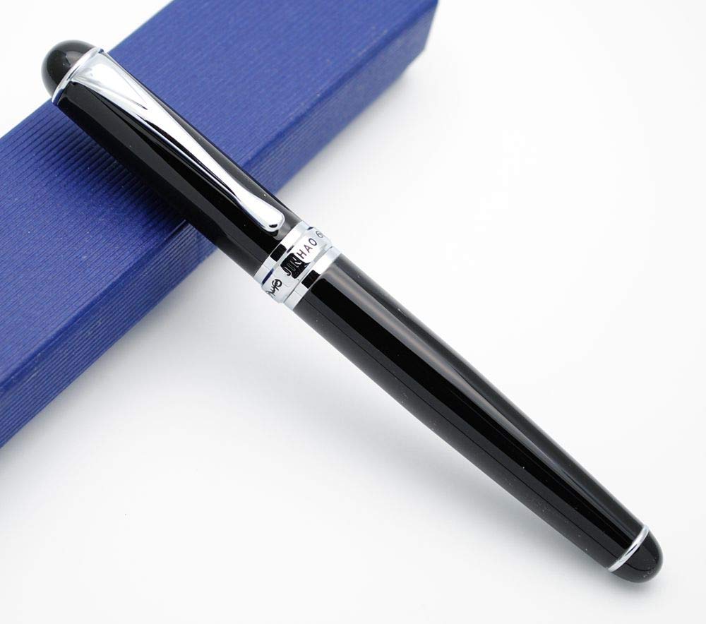JINHAO X750 Fountain Pen M Nib (Bright Black)