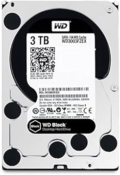 Western Digital Wd3003fzex Performance 3 Tb 3 5 Inch Hard Drive Black Amazon Co Uk Computers Accessories