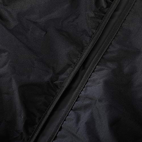 iiSPORT Extra Thick Shuffleboard Table Cover, Fits 14ft Shuffleboard Table - 600D Polyester Fabric Shuffleboard Storage Cover with Elasticized Hem,Tie-Down Straps & Buckles