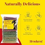 Howlers Assorted Munchy Sticks 12.5cm Pack of 100 - Natural Rawhide Chews view 3