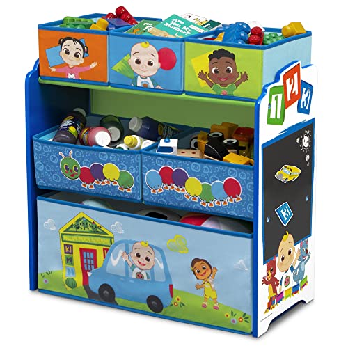 Delta Children Design & Store 6 Bin Toy Storage Organizer Greenguard