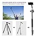 Takama Flip-Zip Tripod Monopod Kit, for Camera andSmartphone with Mount Head and Lightweight Compact Bag for Multi-Functional Photo, Video and Phone Photography