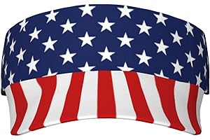 RERVHEI National Flags Adjustable Visor Hat Sun Cap for Women Men Teens for Sport Beach Tennis Golf Running Hiking