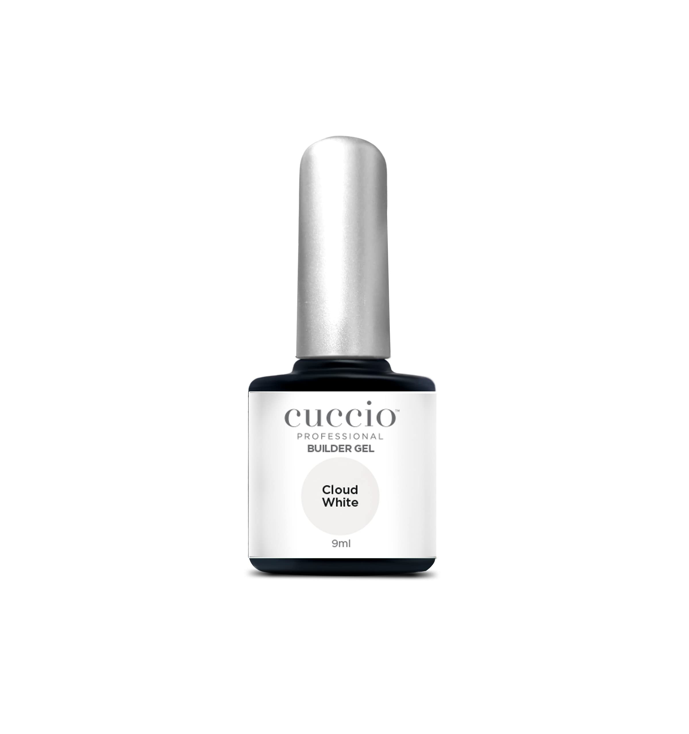 Cuccio Brush on Builder Gel with Calcium Cloud White 9ml