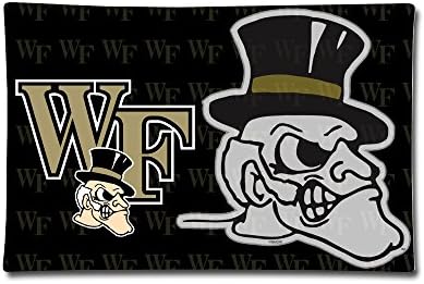 Wake Forest University WF Wake Forest Demon Deacons Logo Pillow Case Cushion