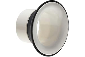 DEEVOKA Drum Amplifier Bass Drum Kick Enhancer,Bass Hole Protection Portable Bass Speaker for Drum Percussion Accessories, White