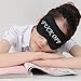 Fitglam Natural Silk Sleep Mask, Best Sleeping Mask Eye Mask Eye Cover for Travel, Nap, Meditation, Blindfold with Adjustable Strap for Men, Women