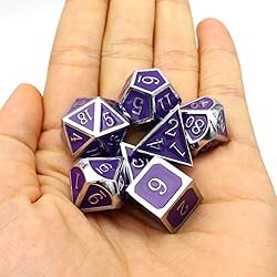 Haxtec Color Changing ByTemperature Metal DND Dice