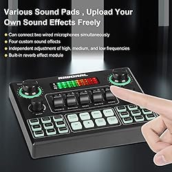 Bluetooth Audio Mixer Live Sound Card Audio