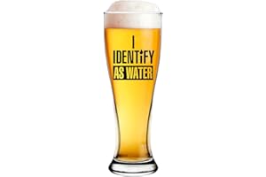 Gifts for Men Beer Mugs Glass, Stocking Stuffers White Elephant Gifts, Dishwasher Safe 470ml Funny Cup Birthday Retirement Gi