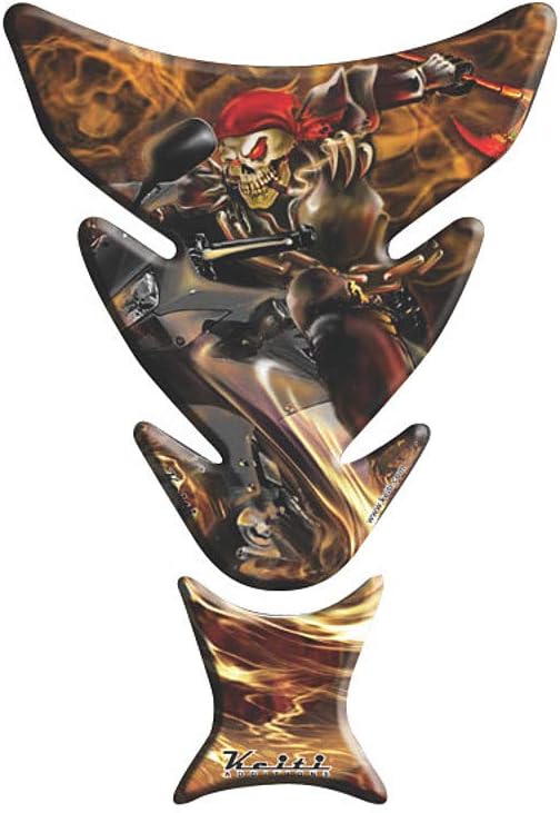Keiti Tank Protector - Motorcycle Skeleton