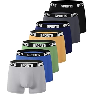 Boxer Homme Imprimé Macaron Biscuit | Tissu 95% Polyester 5% élasthanne | Coupe 3D Confortable | Taille élastique
