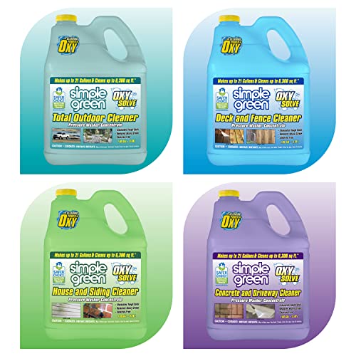 Simple Green Oxy Solve Total Outdoor Pressure Washer Cleaner 1 Gal