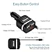SDBAUX Car Charge, with 2.8 ft Retractable Cable Compatible/Replacement for iPhone Xs Max XR X 8 7 6 Plus 5S, 2 USB Ports for Samsung Galaxy LG Google Pixel Nexus and More