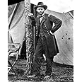 Civil War Ulysses S. Grant Poster - 12x18 Inch Laminated Historical Print Cold Harbor Battle