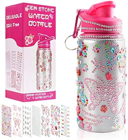 Decorate & Personalize Your Own Water Bottles for Girls with Tons of