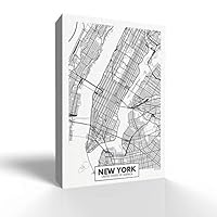signwin-Canvas Wall Art-New York-Canvas Prints Home Artwork Decoration for Living Room,Bedroom - 12x18 inches