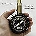 JACO BikePro Bike Tire Pressure Gauge - 60 PSI (MTB Series) | Presta + Schrader Air Chucks