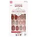 (2 PACK) Kiss The Collection 24 Nail Kit (SSC01B) Free Glue, False Nails, Fashion Fake Nails
